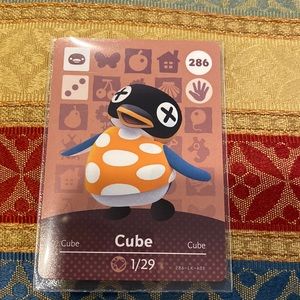 Genuine ACNH amiibo for Cube